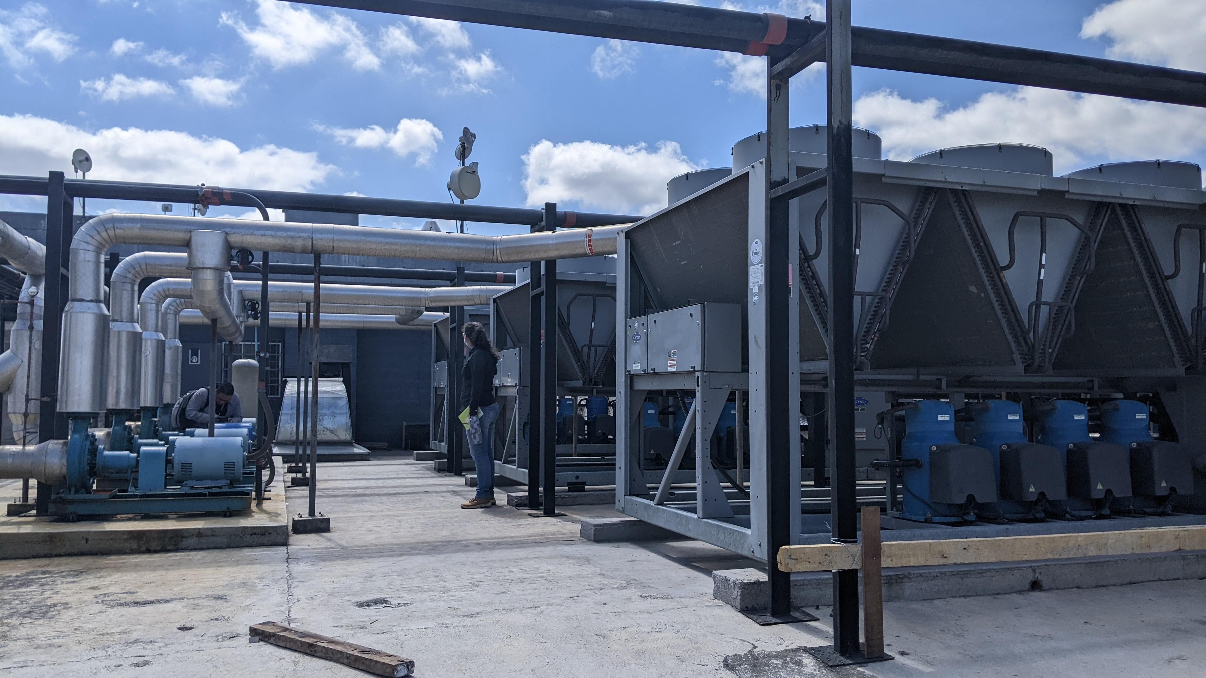 Planta agua helada chillers Carrier